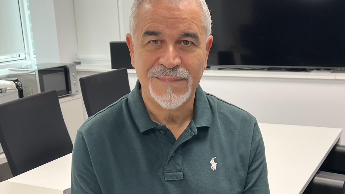 Patxi García, ex-vicepresidente de Mensa, asociación de la que forman parte personas con alto coeficiente intelectual.