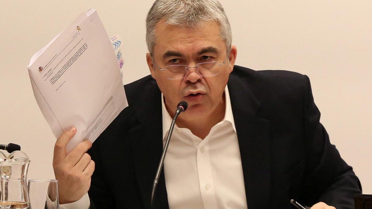 Cerdán, ante la comisión de investigación sobre adjudicaciones de obra pública en las últimas cuatro legislaturas.