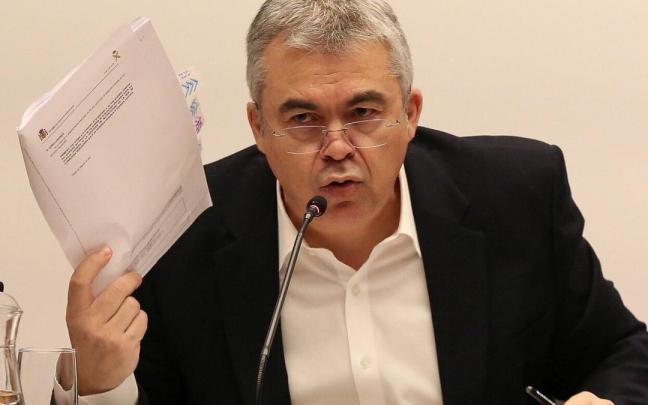 Cerdán, ante la comisión de investigación sobre adjudicaciones de obra pública en las últimas cuatro legislaturas.