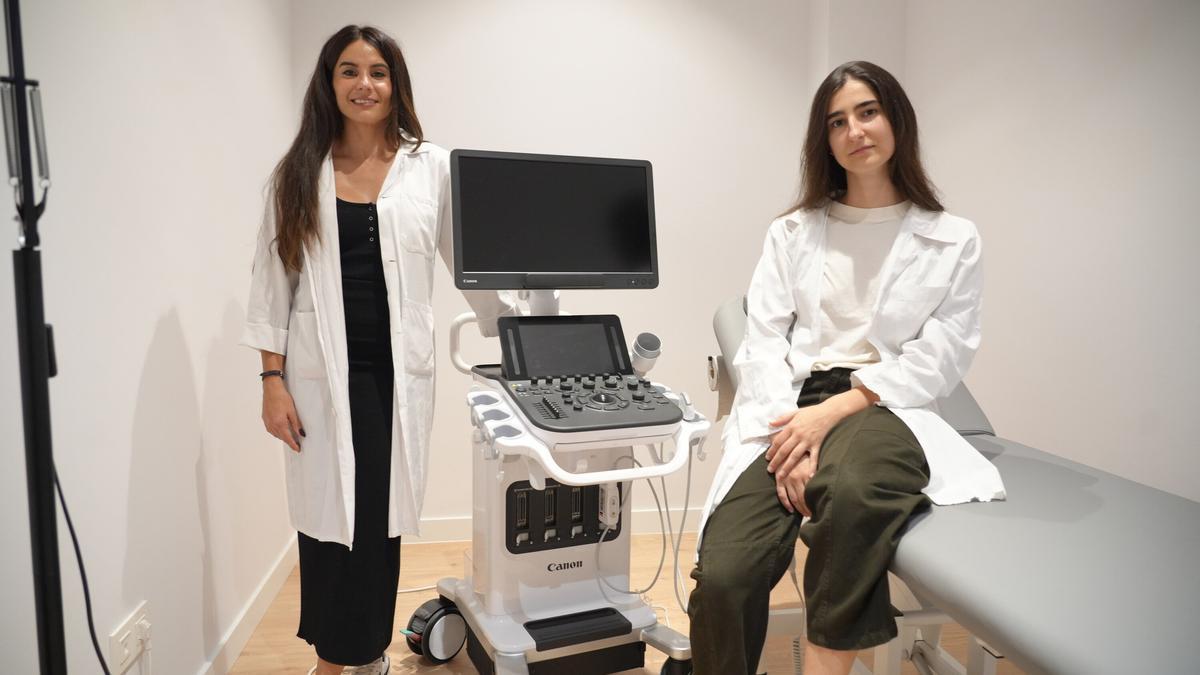 Eva Pampin y Klara Zabala.