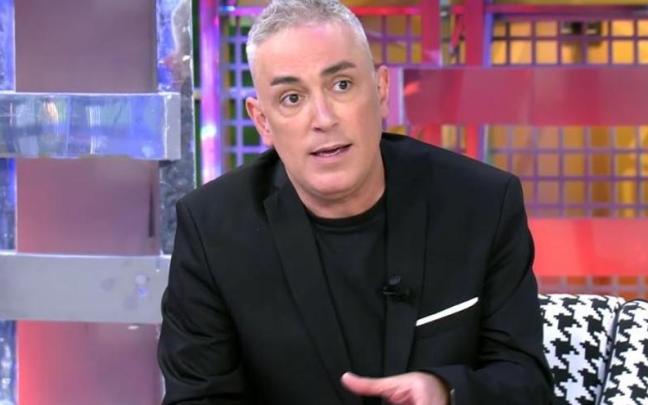 Kiko Hernández, este martes en su vuelta a 'Sálvame'. Kiko Hernández, este martes en su vuelta a 'Sálvame'.