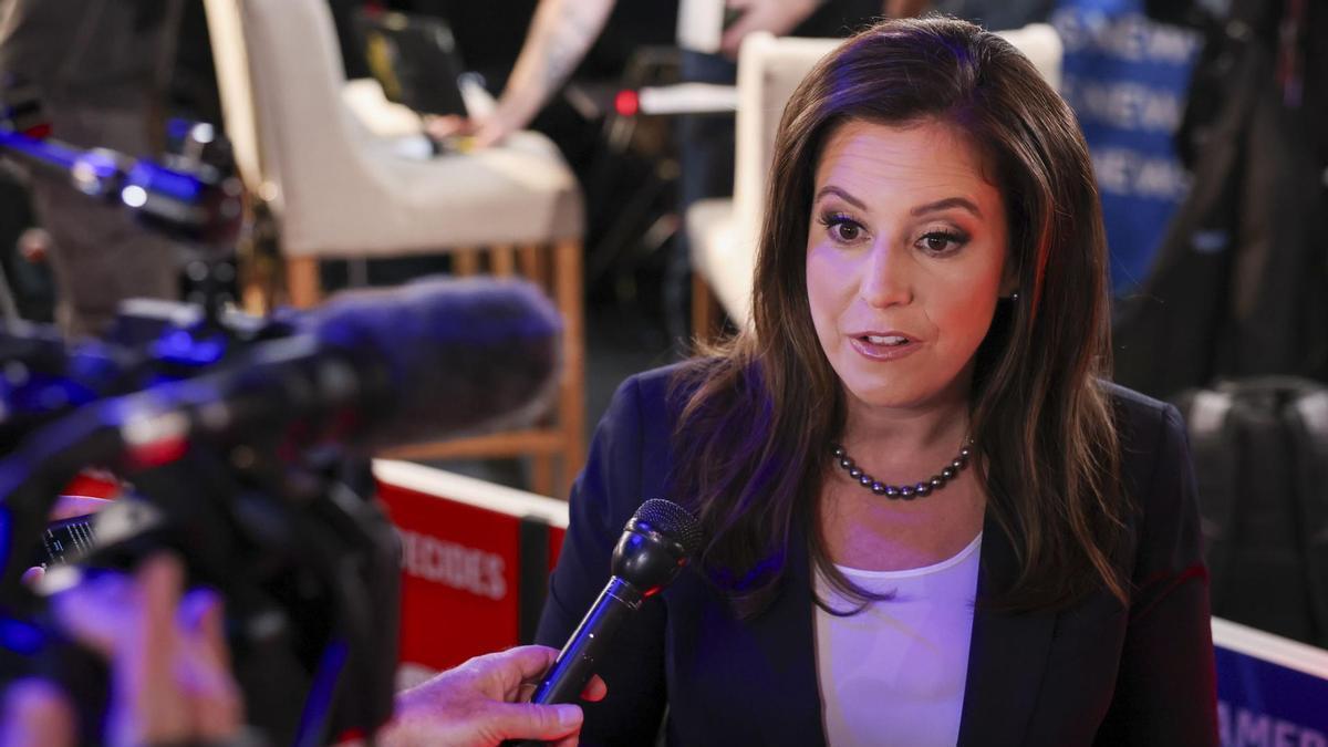 Elise Stefanik, la nominada de Trump como embajadora ante la ONU.