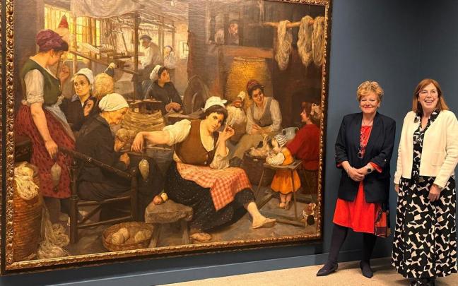 Arabako Arte Ederren Museoak 'Emakumea. Familia eta lana' erakusketa ireki du. / Utzitakoa Arabako Arte Ederren Museoak 'Emakumea. Familia eta lana' erakusketa ireki du.