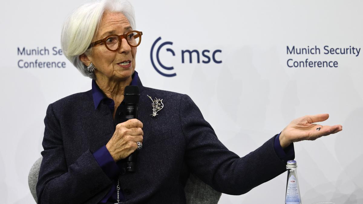 La presidenta del Banco Central Europeo (BCE), Christine Lagarde.
