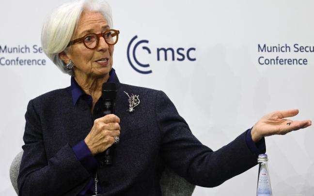 La presidenta del Banco Central Europeo (BCE), Christine Lagarde.