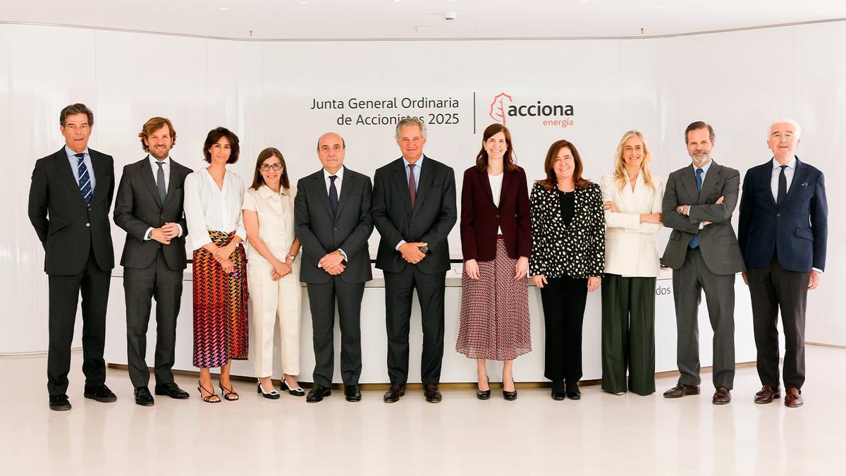 Imagen de la Junta General Ordinaria de Accionistas de Acciona 2025