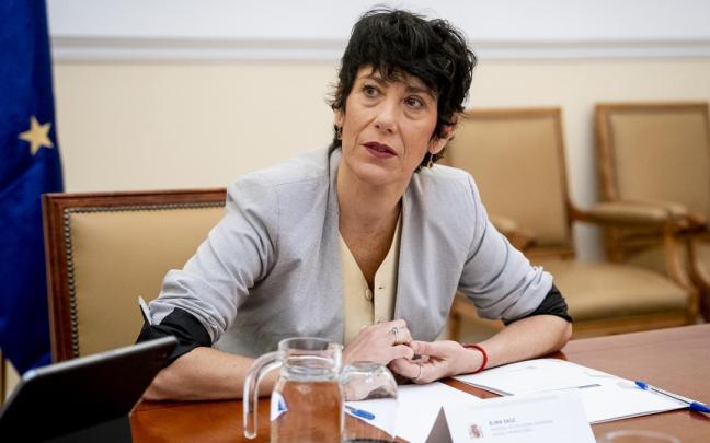 La ministra de Inclusión, Seguridad Social y Migraciones, Elma Saiz