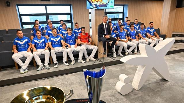 Presentación del torneo Master CaixaBank. / Oskar González Presentación del torneo Master CaixaBank.