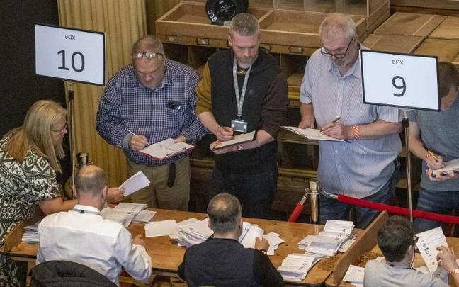 Recuento de votos de las elecciones locales de Irlanda del Norte. Recuento de votos de las elecciones locales de Irlanda del Norte.