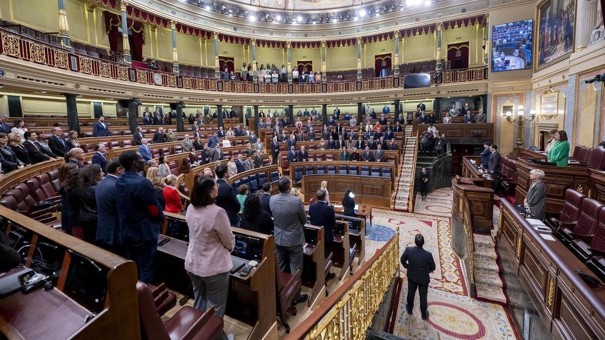 El Congreso de los Diputados, en Madrid.