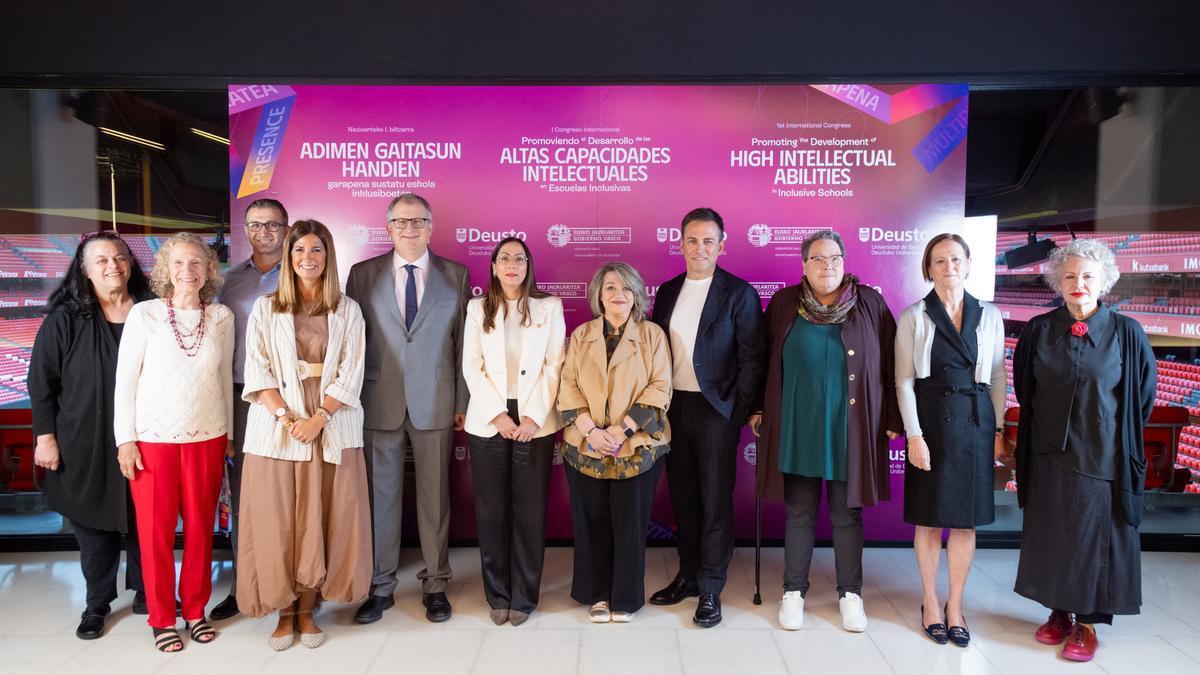 Participantes en el congreso sobre altas capacidades intelectuales.