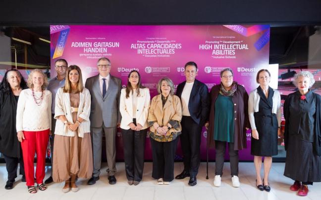 Participantes en el congreso sobre altas capacidades intelectuales.