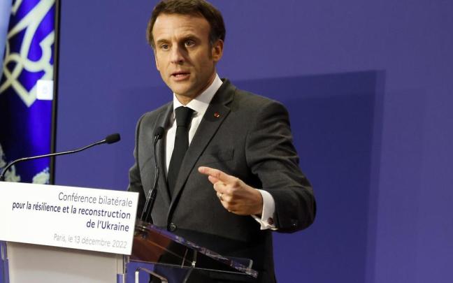 El presidente francés, Emmanuel Macron, en una imagen de archivo El presidente francés, Emmanuel Macron, en una imagen de archivo