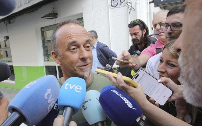 Arcuri a su llegada a Granada: Arcuri a su llegada a Granada: