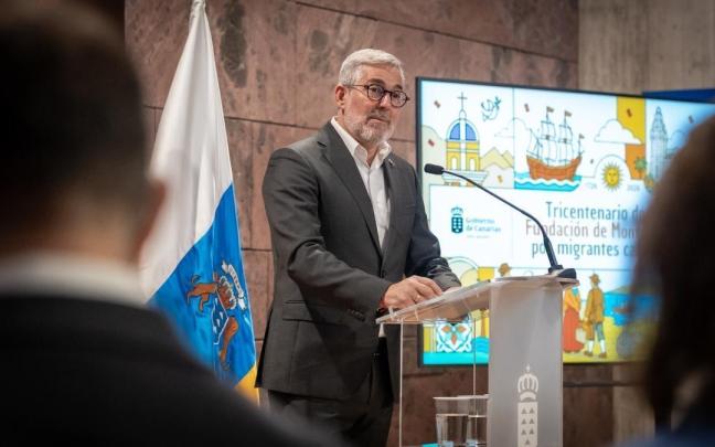 El presidente de Canarias, Fernando Clavijo.