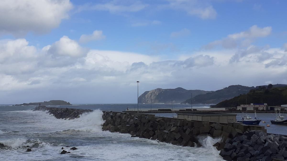 Oleaje en Bermeo