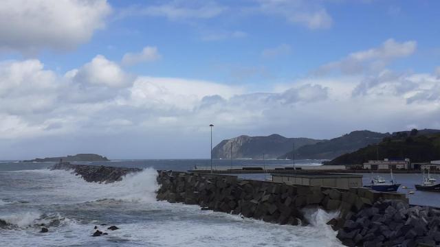 Oleaje en Bermeo