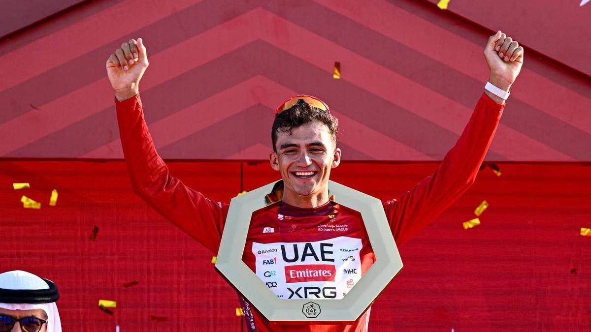 Del Toro, campeón del UAE Tour.
