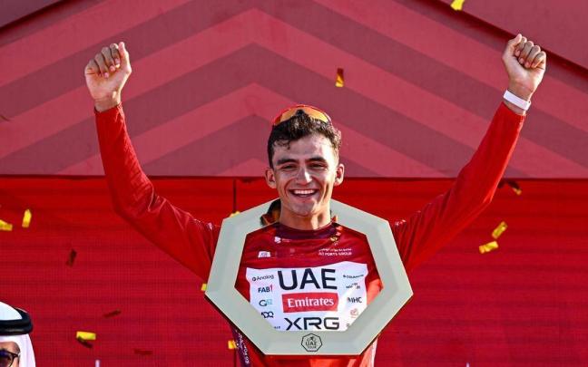 Del Toro, campeón del UAE Tour.