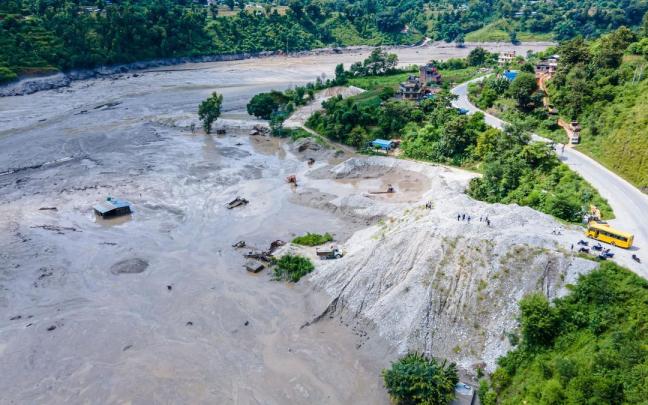 Una riada en Nepal deja importantes daños, fallecidos y desaparecidos