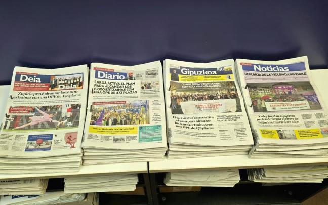 Los periódicos del Grupo Noticias.