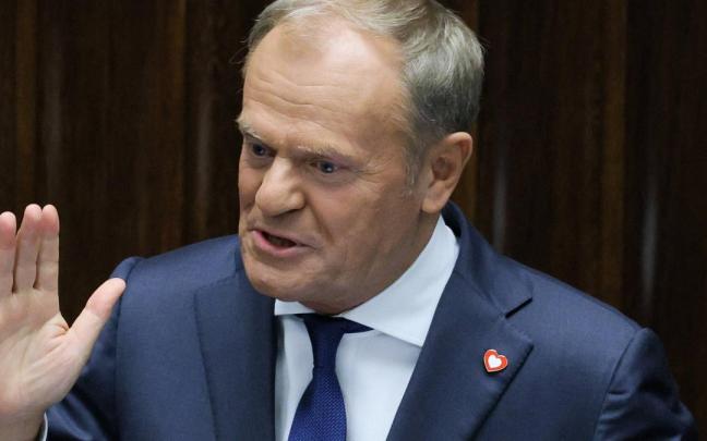 El primer ministro polaco, Donald Tusk