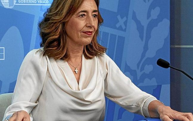La consejera de Autogobierno, Olatz Garamendi, en una rueda de prensa anterior. | FOTO: EFE La consejera de Autogobierno, Olatz Garamendi, en una rueda de prensa anterior. | FOTO: EFE