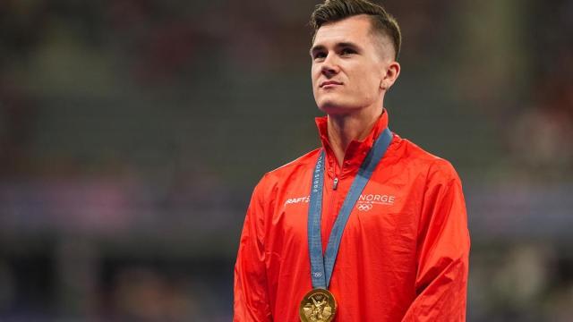 Jakob Ingebrigtsen, deportista olímpico en la disciplina de atletismo durante los Juegos Olímpicos de París 2024 / EP Jakob Ingebrigtsen, deportista olímpico en la disciplina de atletismo durante los Juegos Olímpicos de París 2024