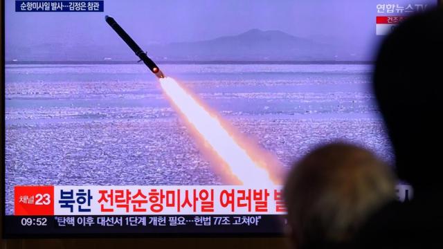 Misil lanzado desde Corea del Norte.
