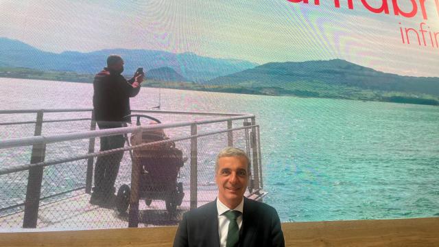 Gustavo Cubero, director general de Turismo de Cantabria.