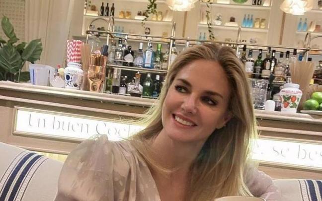 Genoveva Casanova en una imagen de sus redes sociales