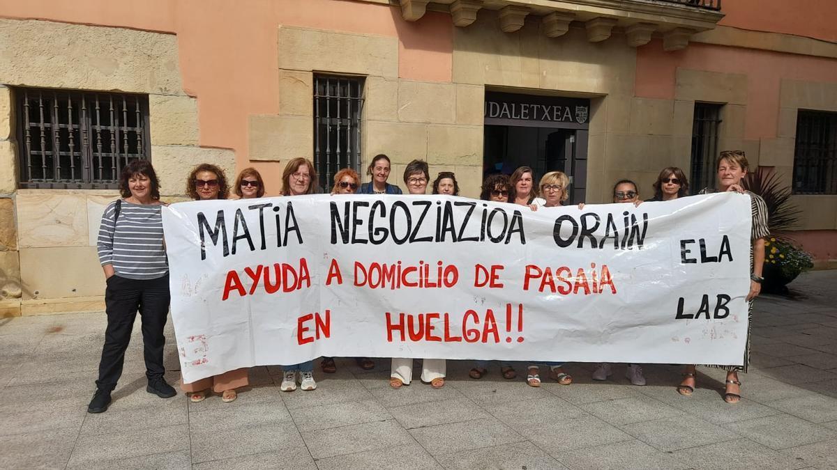 Concentración de las trabajadoras en septiembre