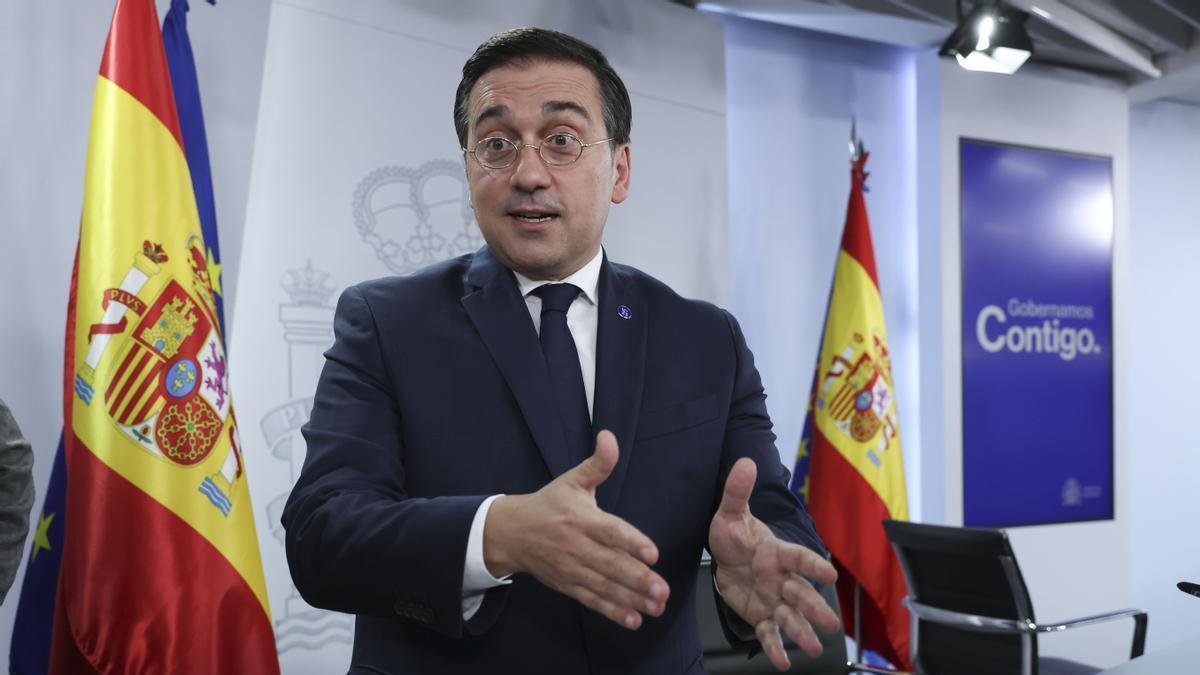 El ministro de Exteriores, José Manuel Albares.