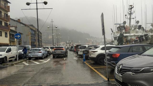 Calle Arraunlari, en el ámbito portuario.