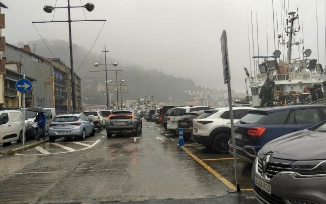 Calle Arraunlari, en el ámbito portuario.