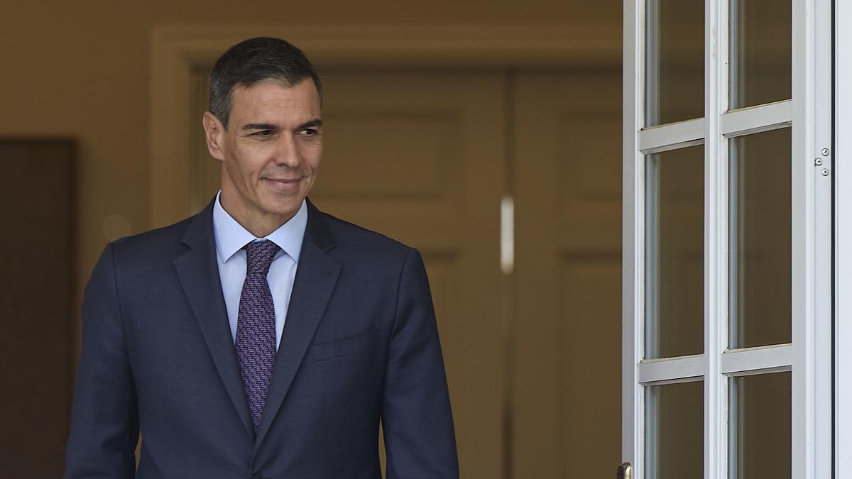 El presidente del Gobierno, Pedro Sánchez
