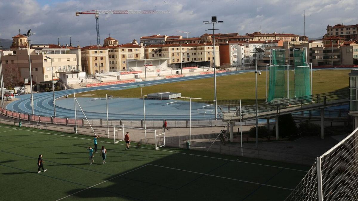 Vista del Estadio Larrabide