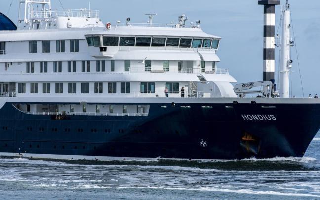 El Hondius llega a Rotterdam.