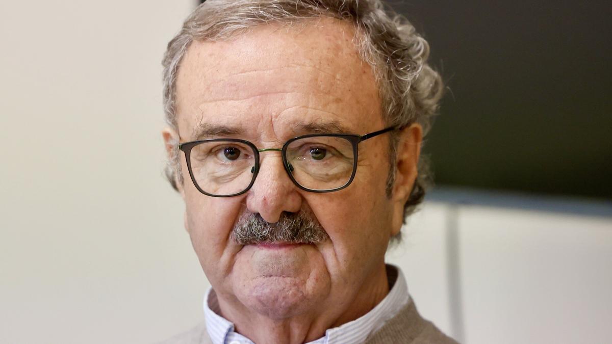 Vidarte, durante la rueda de prensa.