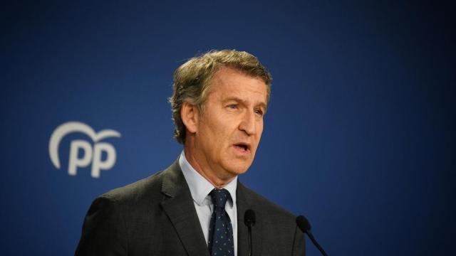 El presidente del Partido Popular, Alberto Núñez Feijóo