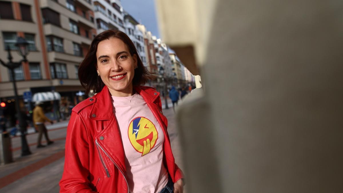 Marián García, más conocida por Boticaria García, en Bilbao.