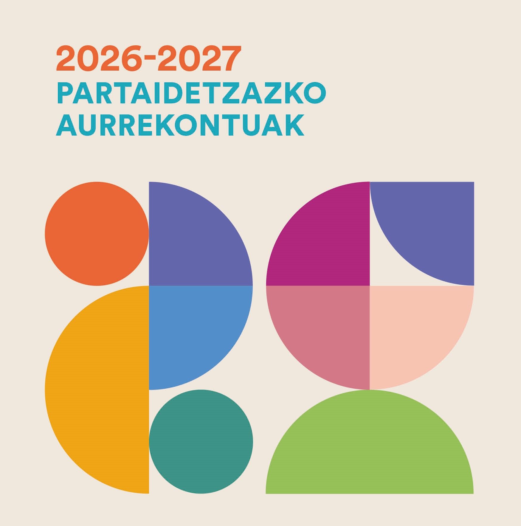 El logo que anuncia el nuevo proceso de presupuestos participativos.