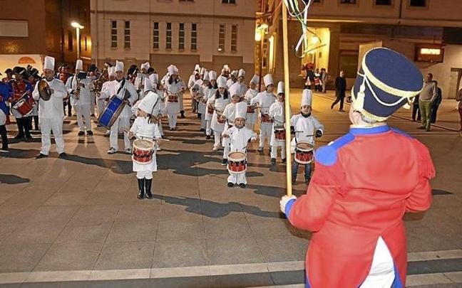 Rakatapla inicia hoy los ensayos para la tamborrada.