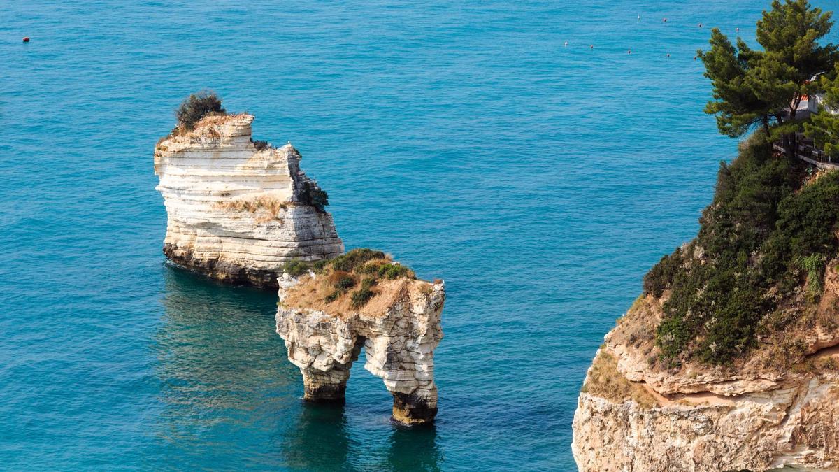 La bahía delle Zagare, en Italia.