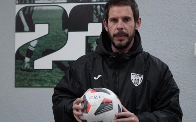Aitor Calle posa en Las Llanas el pasado mes de diciembre Aitor Calle posa en Las Llanas el pasado mes de diciembre
