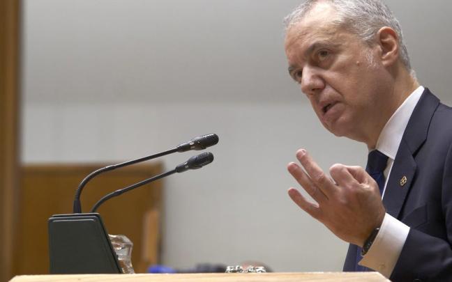 El lehendakari Urkullu.