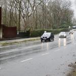 Acceso al museo Chillida Leku que contará con una vía ciclista-peatonal.