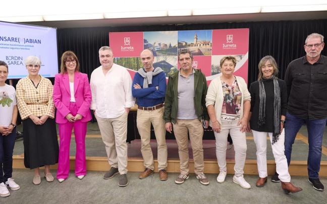 El encuentro tuv lugar este miércoles en Ibarretxe Kultur Etxea