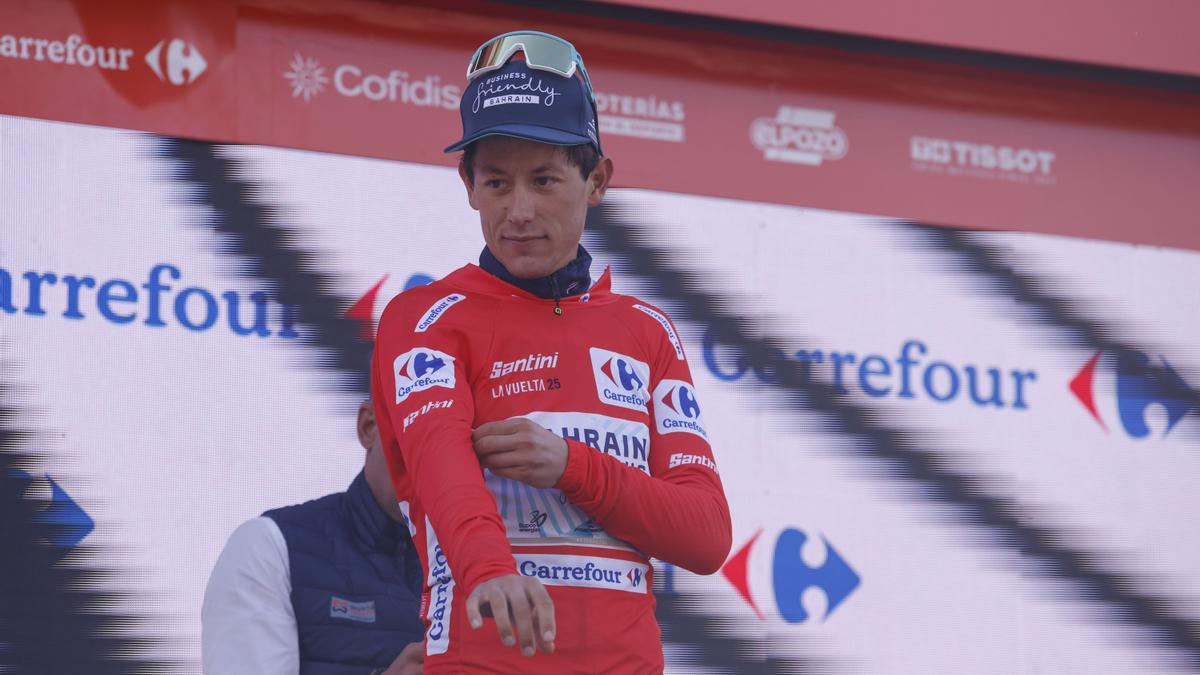 El noruego Torstein Træen, nuevo líder de la Vuelta.