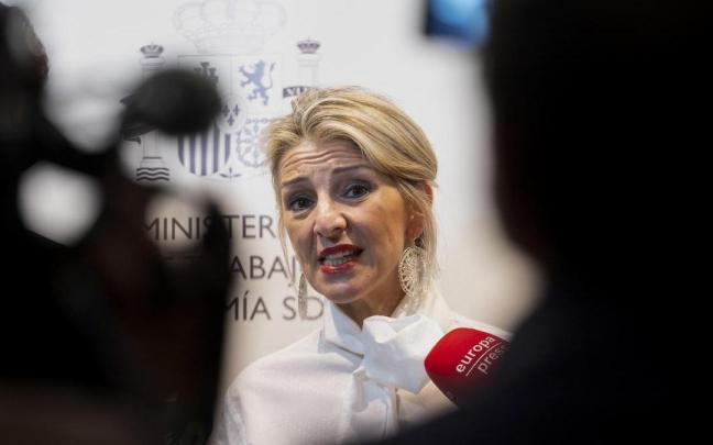 La vicepresidenta segunda del Gobierno español, Yolanda Díaz. / EFE La vicepresidenta segunda del Gobierno español, Yolanda Díaz.